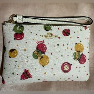 Coach ornament wristlet